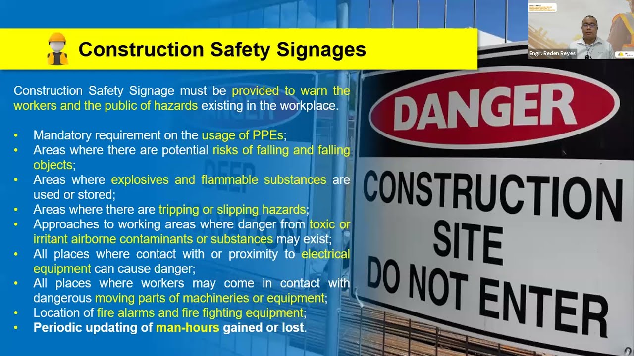 Updating Site Safety Signage: When and Why Its Necessary