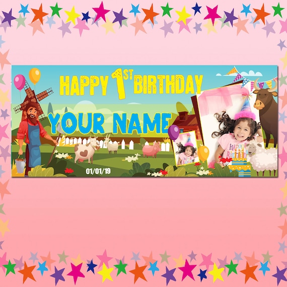 How to Personalize a Birthday Banner for Your Little One