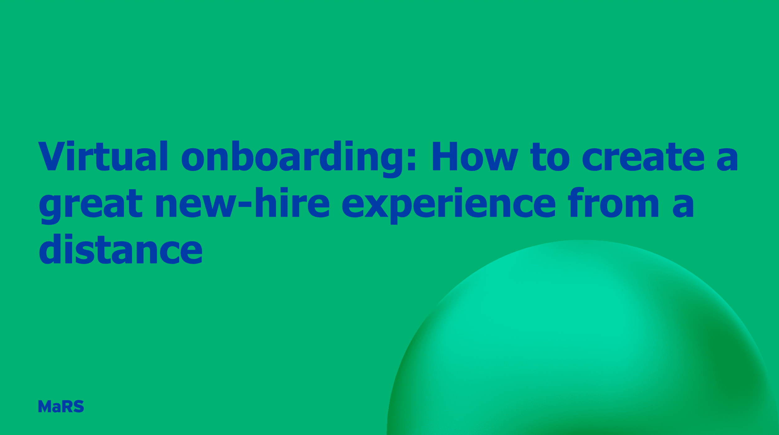 Remote Onboarding: Welcoming New Employees from Afar